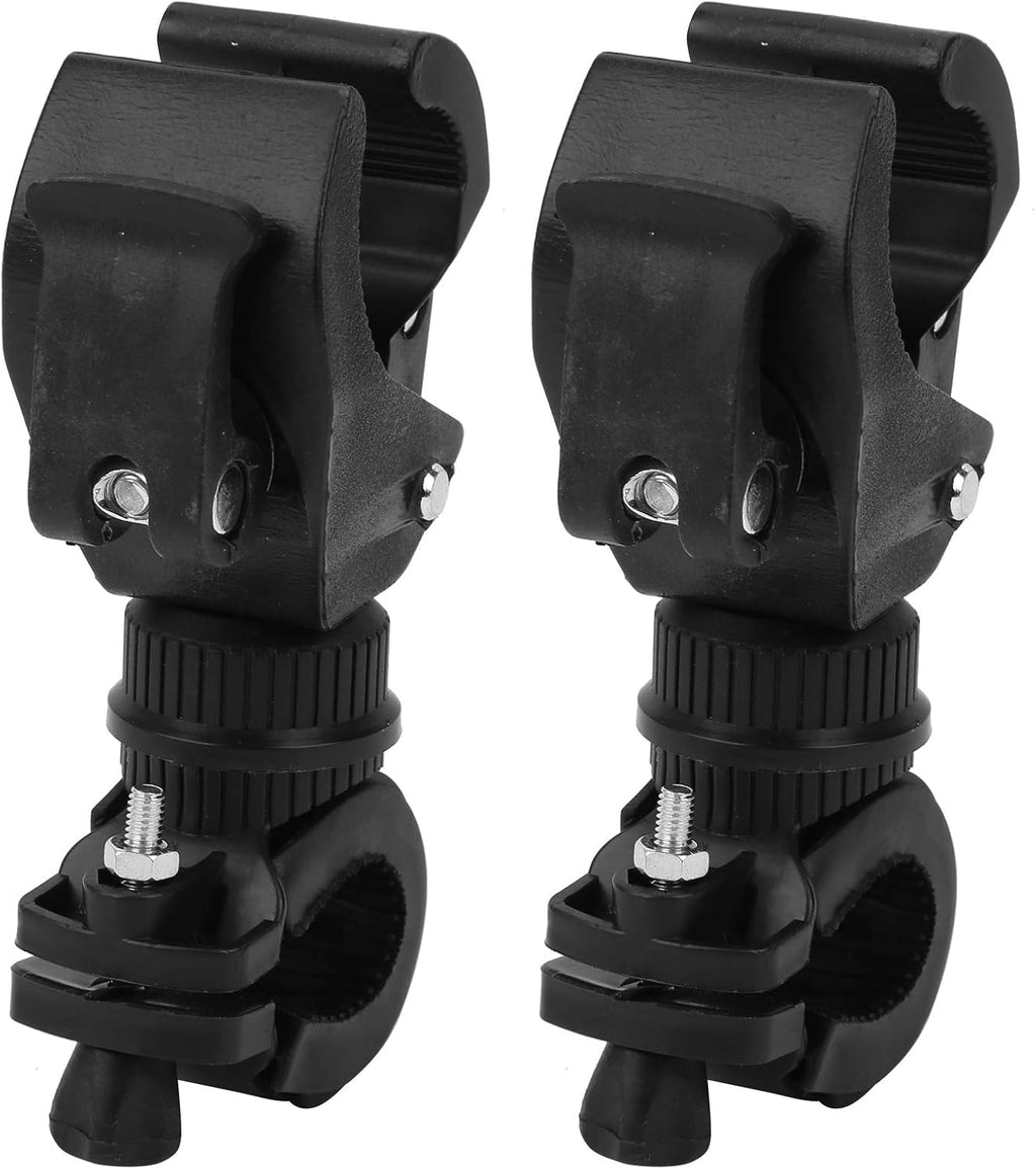 generic 2 Pièces De Bicyclette Assemblée 360 Degrés Vélo Dispositifs pour Support lampe de Poche