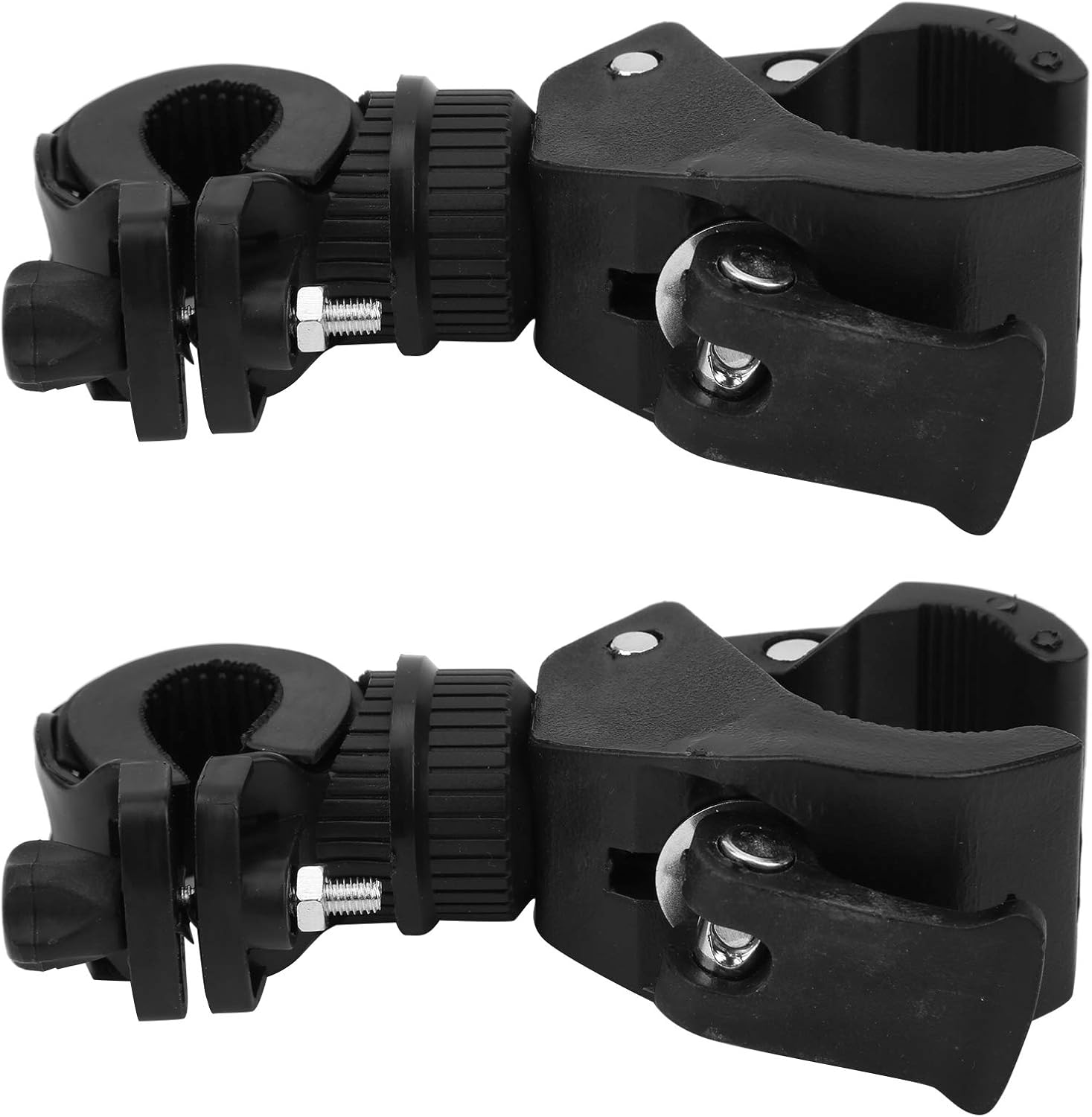 generic 2 Pièces De Bicyclette Assemblée 360 Degrés Vélo Dispositifs pour Support lampe de Poche