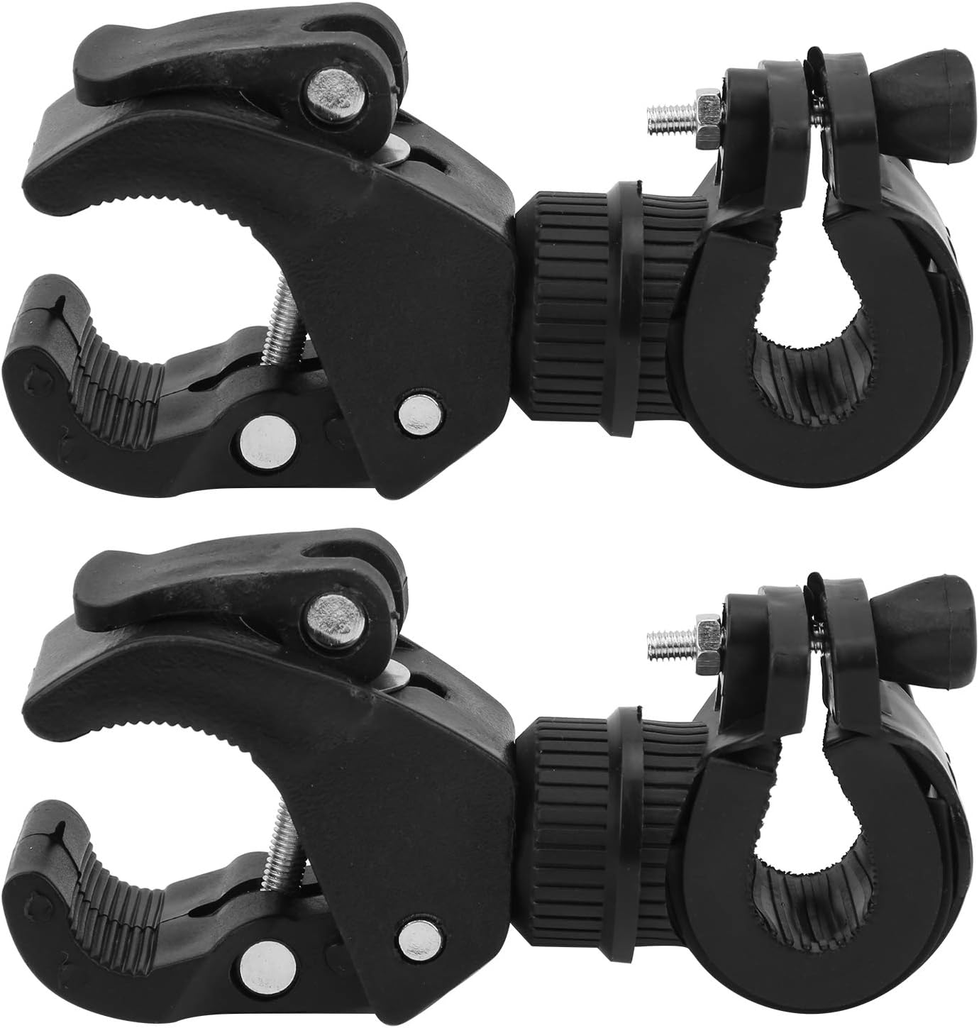 generic 2 Pièces De Bicyclette Assemblée 360 Degrés Vélo Dispositifs pour Support lampe de Poche