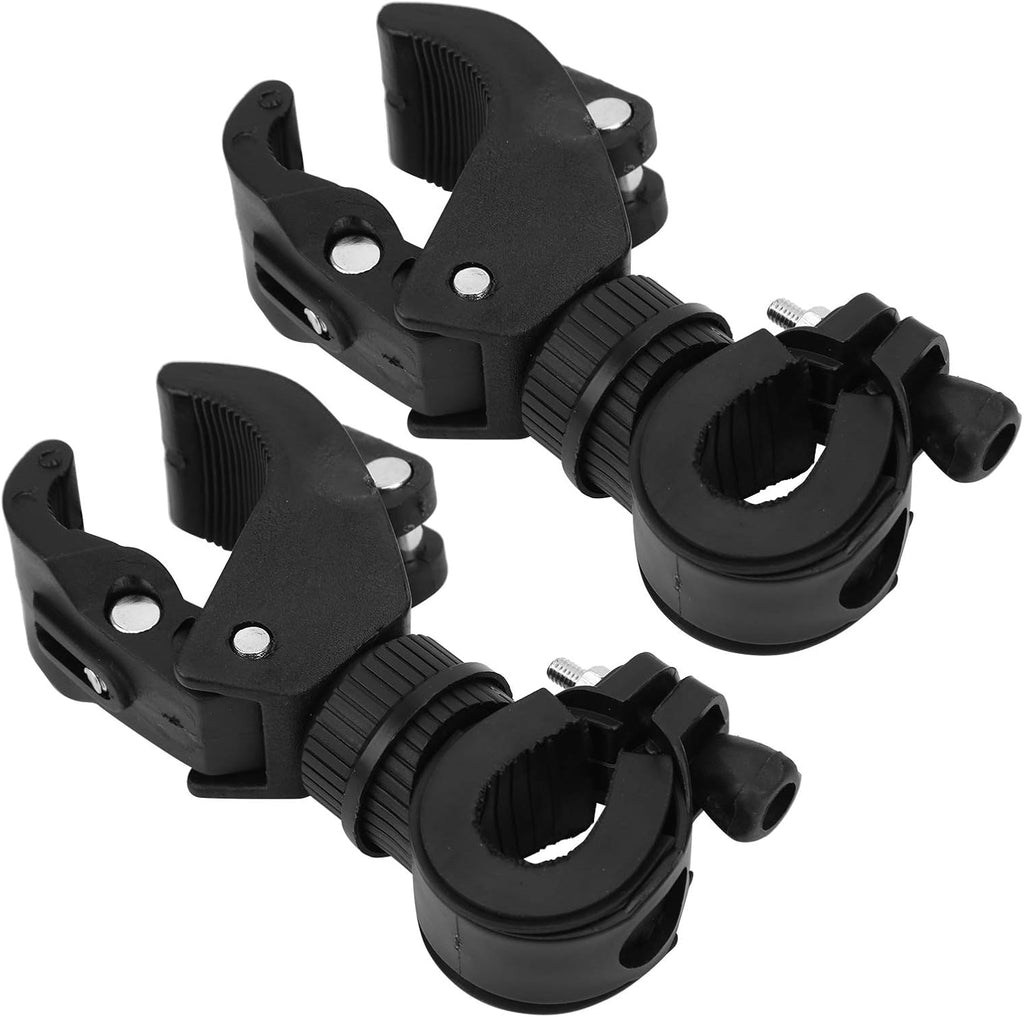 generic 2 Pièces De Bicyclette Assemblée 360 Degrés Vélo Dispositifs pour Support lampe de Poche